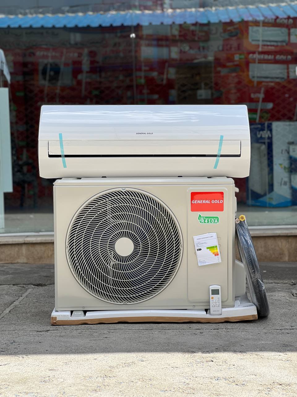 کولر گازی جنرال گلد 18000 سرد و گرم مدل GG-TS18000 TITANIUM