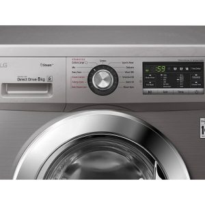 ماشین لباسشویی 8 کیلویی ال جی 1400 دور G6 مدل FH4G6TDY6