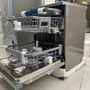 ماشین ظرفشویی الجی 14 نفره 425 نقره ای مدل DFB425FP